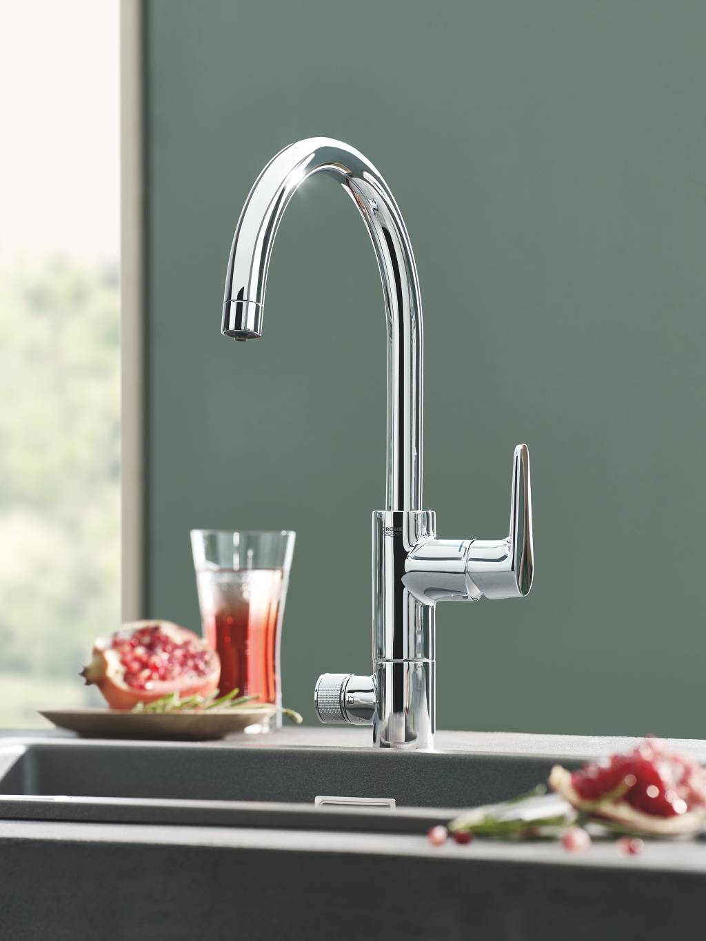 Грое кухня. Grohe Blue Pure Eurosmart 31722000. 31723000 Grohe. Смеситель Grohe 31722000. Смеситель Grohe Blue Pure Eurosmart.