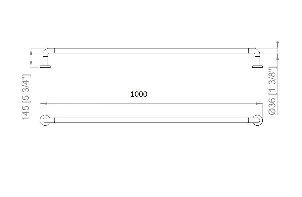 Длина 1000 мм. Поручень Nofer 15060.s. СХ-0.2 поручень опорный прямой s6454my. Поручень опорный plg67.