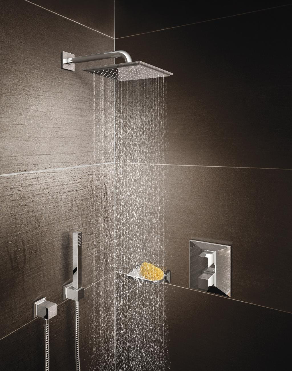 Верхний душ Grohe Grohtherm Cube 34741000, хром